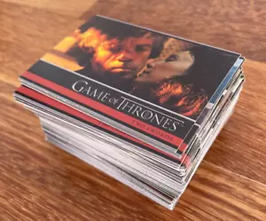 2015 Game of Thrones Season 4 Trading Collector Card Complete 100 Card Base Set - Picture 1 of 8