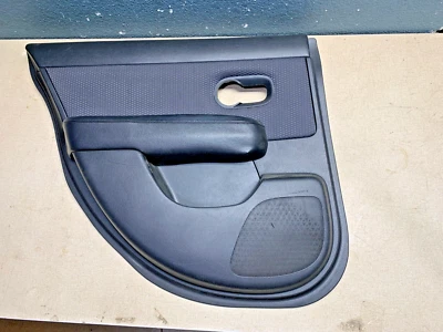 07 08 09 10 11 NISSAN VERSA HATCHBACK LEFT REAR DOOR PANEL BLACK - Image 1 of 3