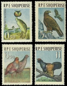 Albanien 1963 - Mi-Nr. 741-744 ** - MNH - Vögel / Birds - Bild 1 von 1