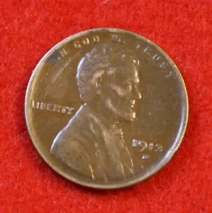 Centavo de trigo Lincoln 1913-D centavo bonito circulado emisiones de monedas XF LW2526 - Imagen 1 de 2