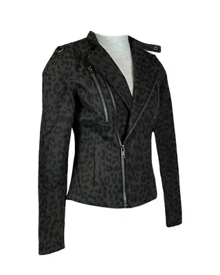 KILL CITY LIP SERVICE MOTO ROCKER BIKER ROCKABILLY GOTH PUNK GOTHIC JACKET COAT - Image 1 of 4