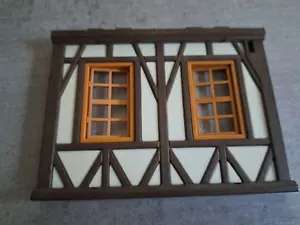 Playmobil Klicky 1 x parete a graticcio bianca per Schmide panettiere castello 3441 3442 3445 - Foto 1 di 2