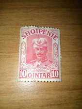 FRANCOBOLLO SHQIPENIE 10 QINTAR, ALBANIA.