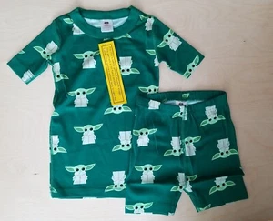 NWT Hanna Andersson STAR WARS BABY YODA THE CHILD GROGU SHORT JOHN PAJAMAS  90 3 - Picture 1 of 6