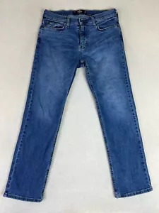 Hollister Jeans Men's 31x30 Straight Blue Denim Epic Flex Casual Stretch - Picture 1 of 17