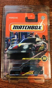 New! 2022 Matchbox Super Chase - Porsche 911 GT3 (BLACK) (With PROTECTOR) - Picture 1 of 7