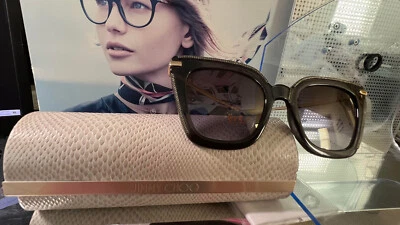 Jimmy Choo CIARA/G/S-EIBFQ Sunglasses Grey Lens  52-22 NWT #102 - Image 1 of 4
