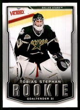 2007-08 Upper Deck Victory Tobias Stephan Rookie Dallas Stars #221