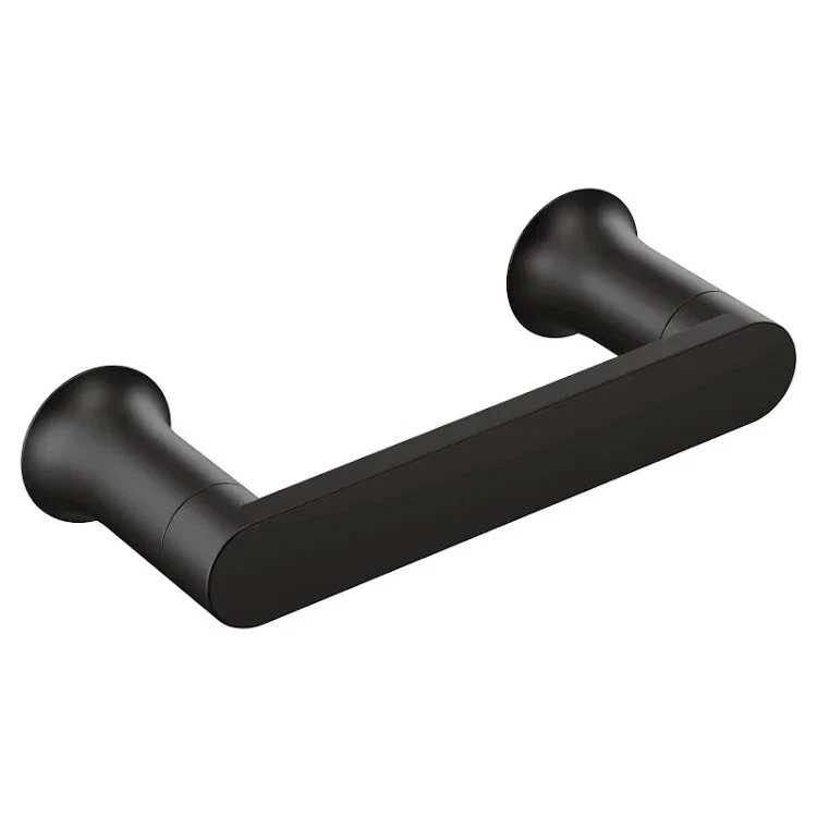 Moen Genta BH3608BL Pivoting Toilet Paper Holder - Matte Black (Package Damage)