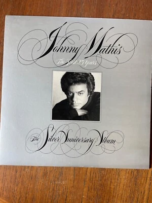 Johnny Mathis 2xLP "The First 25 Years, The Silver Anniversary Album" Gatefold - Image 1 of 4