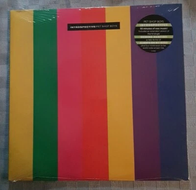 PET SHOP BOYS: INTROSPECTIVE LP ALBUM VINYL RECORD (1988) SEALED - BRAND NEW - Image 1 of 4