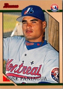 1996 Bowman Jose Paniagua #152 Montreal Expos