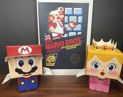 Nintendo Mario Brothers Princesa Juego de Figuras de 8 bits para Favores de Fiesta Regalos o Diversión Foto 1 de 4
