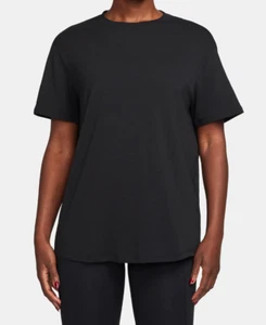 Nike One Relaxed Women's Black Dri-FIT Short-Sleeve Top (FN2814-010) Siz S/M/XXL - Picture 1 of 6