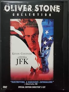 JFK (2-DVD Set, 2000) Oliver Stone Kevin Costner 1991 Snap Case Region 1 OOP - Picture 1 of 6
