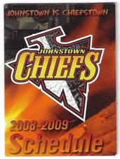 2008-09 Johnstown Chiefs ECHL Hockey Schedule !!! Ziggy's Sports