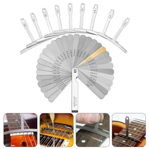 Gitarren-Messwerkzeug Gitarrenradienlehren Radiuslehre Für Arbeit - Bild 1 von 12