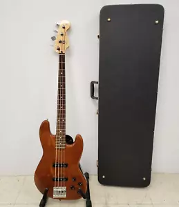 (61590-2) Fender Deluxe Series Electric Jazz Bass Guitar - Picture 1 of 21
