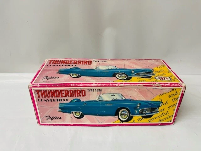 Thunderbird Convertible Vintage Años Cincuenta Tipo 1956 en Negro - PIEZA ROTA Foto 1 de 4