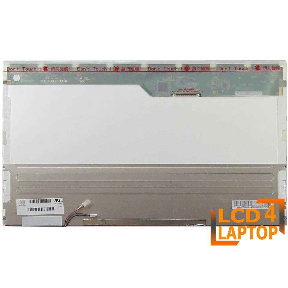 Replacement Sharp LQ164M1LA4A LQ164M1LA4B Laptop Screen 16.4" LCD FHD Dual-Lamp - Image 1 of 4