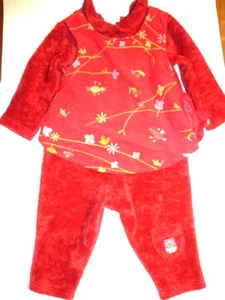 Catimini Nicki- Jumpsuit With Shawl, Red gr.74 +80 - Picture 1 of 1