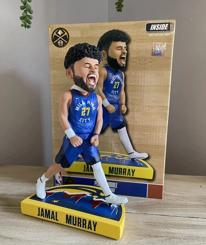 JAMAL MURRAY Denver Nuggets NBA Retro Hardwood Classic Bobblehead #/216 NIB! Cover