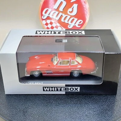 White Box 1/43 Mercedes-Benz 300 SL 1954 rot Modellauto World Diecast WB010 - Bild 1 von 4