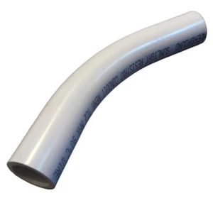 Kraloy 078554, Condotto rigido in PVC da 1", 45 gradi - Foto 1 di 4