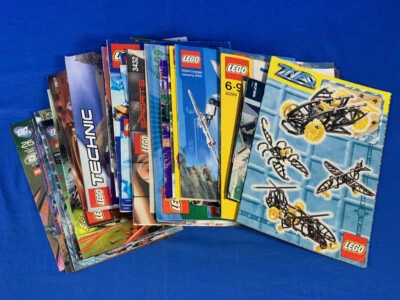 LEGO BIONICLE COMICS CATALOGS INSTRUCTION BOOKLETS SPORTS STICKER SHEETS 60+ LOT - Image 1 of 4