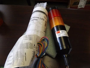WHOLESALE LIQUIDATION DAYTON 26ZT22 TOWER LIGHT RED/AMBER NOS NO BOX - Picture 1 of 4