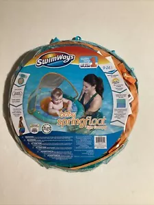 Dosel flotante para sol SwimWays Baby naranja/azulada - envío gratuito - Imagen 1 de 4
