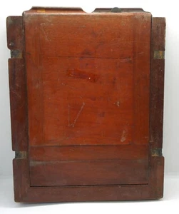 Vintage Mahogany Wooden Film Plate Holder for Large Format 8x10 " Cameras - Picture 1 of 3
