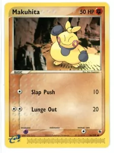Makuhita 56/109 EX Rubin & Saphir Pokémonkarte - Bild 1 von 1