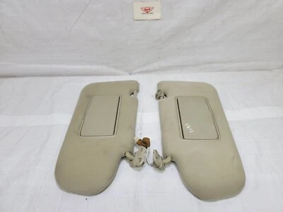 2003-2006 Infiniti FX35 FX45 conjunto de visor solar iluminado esquerda e direita - Imagem 1 de 4