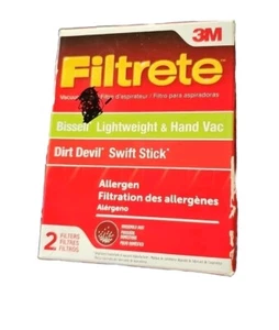 Confezione da 2 filtri stick rapidi 3M Bissell mano Vac & Dirt Devil #66829A - Foto 1 di 1