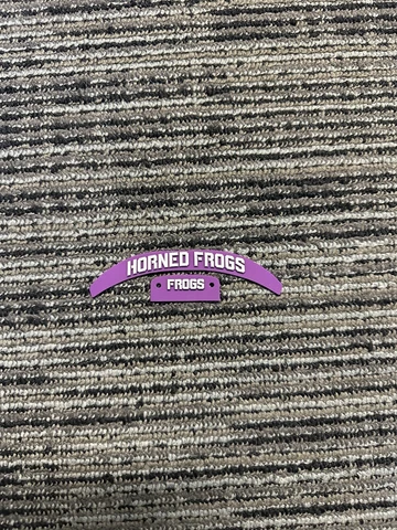MINI TCU Horned Frogs Football Helmet Speed 3D Bumpers Cover