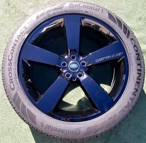 NEW Factory Land Rover Defender Wheel Tire Spare Black 22 in OEM LR174447 72353 - Picture 1 of 23