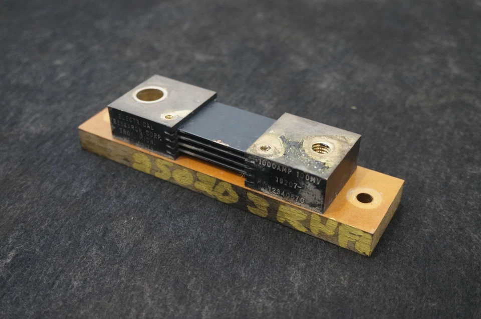 1000A AMP Instrument Shunt 19207-12340570 AM General Hummer Humvee H1 M998 1992 - Image 1 of 4