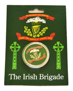 Moneda de coleccionista de la bandera de la Unión de la Guerra Civil Americana Brigada gaélica irlandesa de Gettysburg - Imagen 1 de 4