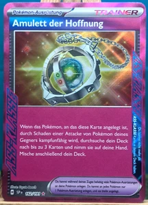 POKEMON - Chispas tormentosas - Amuleto de esperanza - 162/191 - alemán - Imagen 1 de 1