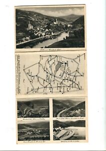 3-fach-Karte Heimbach, Urfttal, versch. Motive, alt
