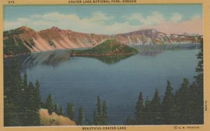 Crater Lake National Park, Oregon - litografia non pubblicata - Foto 1 di 3