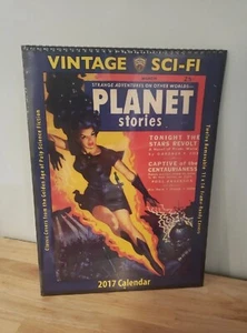 VINTAGE SCI-FI ~ KALENDER 2017 ~ SELTSAME ABENTEUER AUF ANDEREN WELTEN ~ PLANETENGESCHICHTEN - Bild 1 von 9