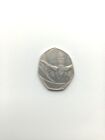 Rare Circulated 2016 Olympic Swimmer Fifty Pence Coin 