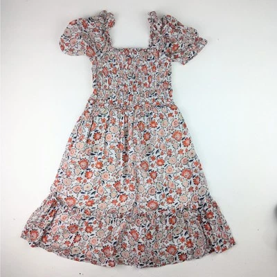 Vestido Midi Vineyard Vines Floral Smocked - XS(6) Meninas - Imagem 1 de 4