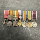 Original WW1 Boer War British Mini Medal OBE Group Sterling South Africa
