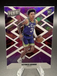 2024 PANINI BLACK FRIDAY KEYONTE GEORGE #KG  PURPLE PRIZM/199 - Picture 1 of 3