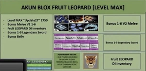 Blox Fruits Acc | Tiger (Inventory) - [MAX Level] [Datpol] - Picture 1 of 1
