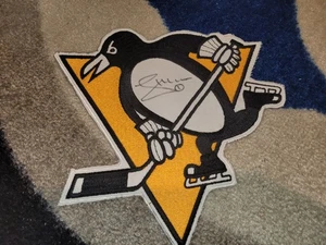 Pittsburgh Penguins handsigniert signed großer Patch Wappen - Bild 1 von 2