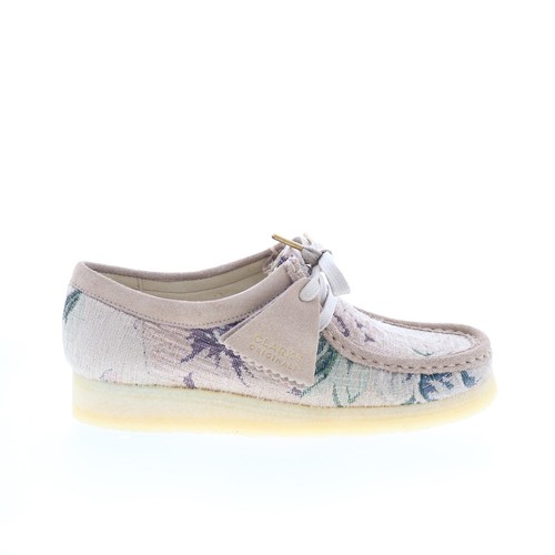 Scarpe casual Clarks Wallabee 26169916 donna grigio scamosciato Oxford e stringate 7